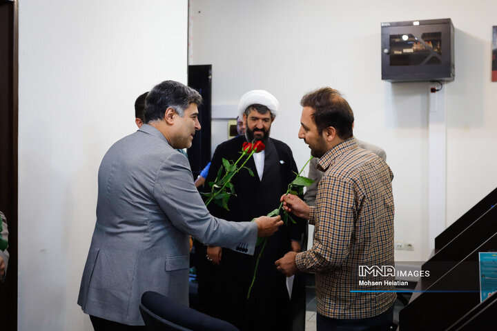 حضور مدیرکل ارتباطات و امور بین‌الملل استانداری اصفهان در خبرگزاری ایمنا