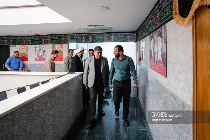حضور مدیرکل ارتباطات و امور بین‌الملل استانداری اصفهان در خبرگزاری ایمنا