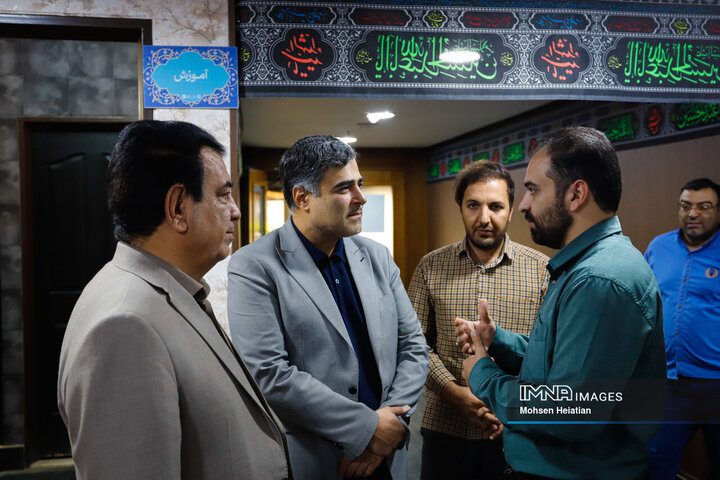 حضور مدیرکل ارتباطات و امور بین‌الملل استانداری اصفهان در خبرگزاری ایمنا