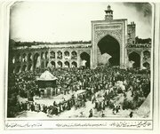 حرم مطهر امام رضا(ع) در قاب عبدالله قاجار
