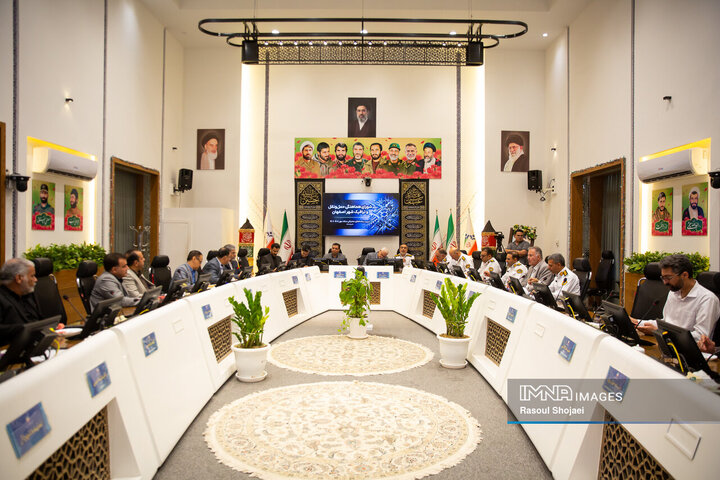 نشست شورای هماهنگی ترافیک ستاد مهر اصفهان