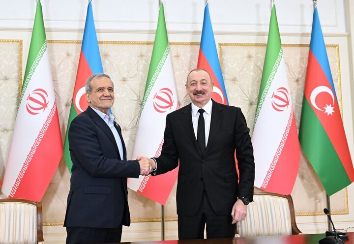 علی‌اف خطاب به پزشکیان؛ باکو در کنار ملت ایران ایستاده است