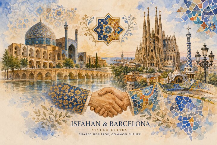 From Isfahan to Barcelona; Bridge Between Two Civilizations