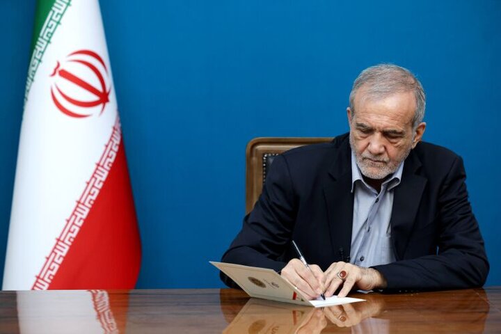 پیام تبریک پزشکیان به سردار سرلشکر پاسدار مصطفی ایزدی 