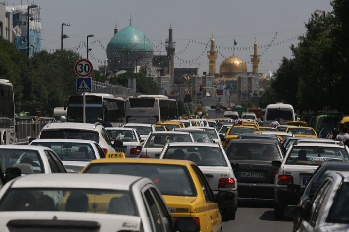 اعلام محدودیت‌های ترافیکی مشهد برای سه روز پایانی صفر  