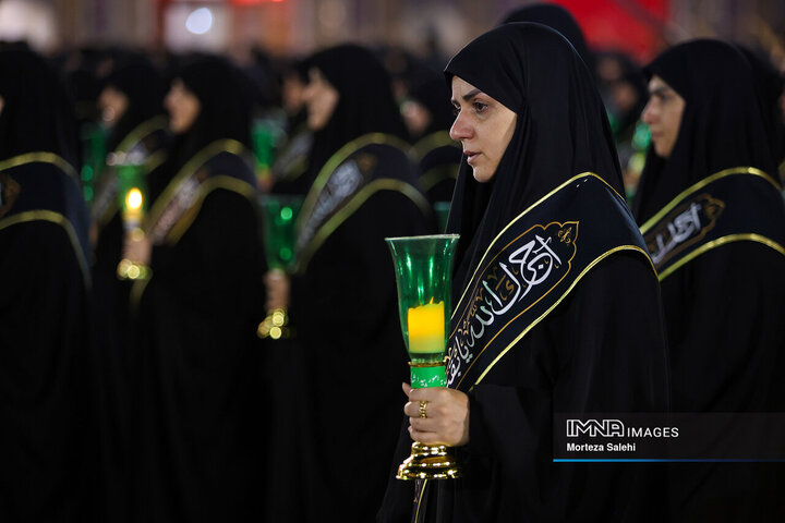 خطبه‌خوانی شهادت امام رضا(ع)