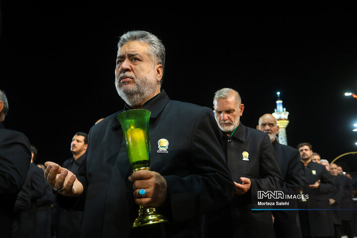 خطبه‌خوانی شهادت امام رضا(ع)