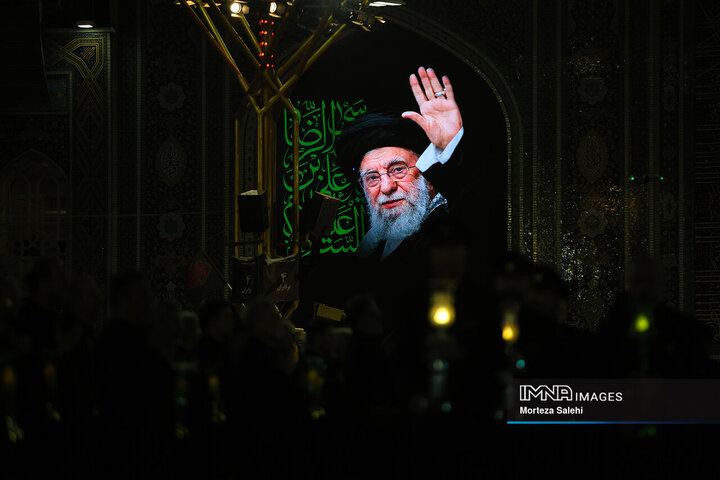 خطبه‌خوانی شهادت امام رضا(ع)