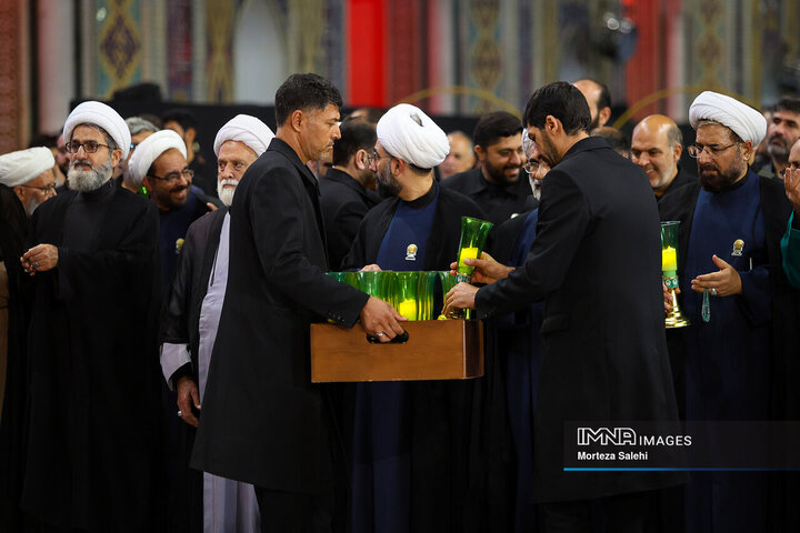 خطبه‌خوانی شهادت امام رضا(ع)