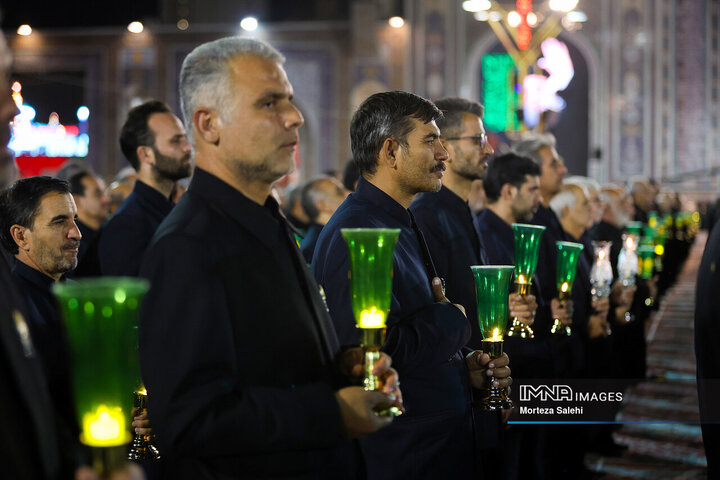 خطبه‌خوانی شهادت امام رضا(ع)