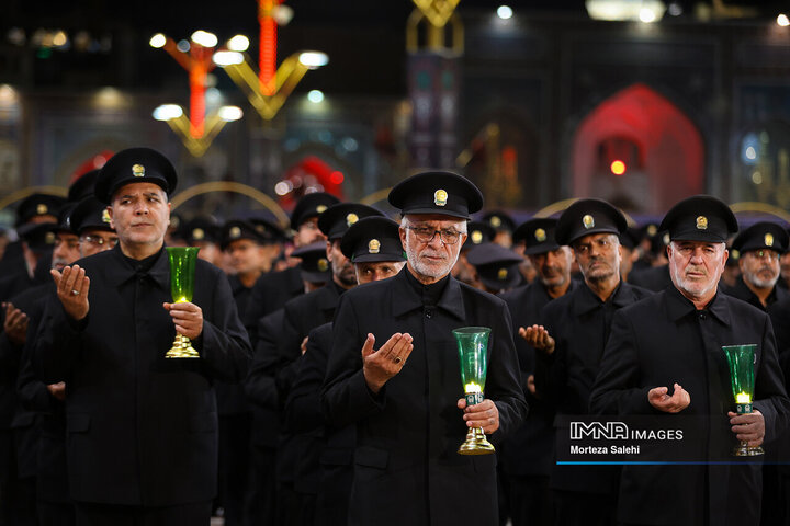 خطبه‌خوانی شهادت امام رضا(ع)