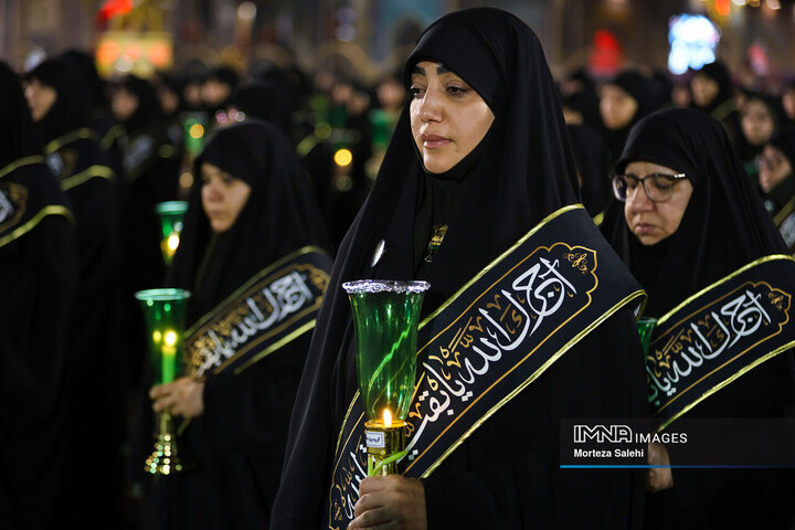 خطبه‌خوانی شهادت امام رضا(ع)