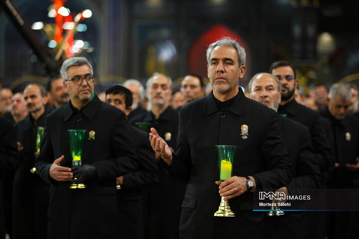 خطبه‌خوانی شهادت امام رضا(ع)