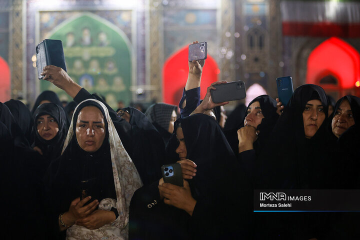 خطبه‌خوانی شهادت امام رضا(ع)