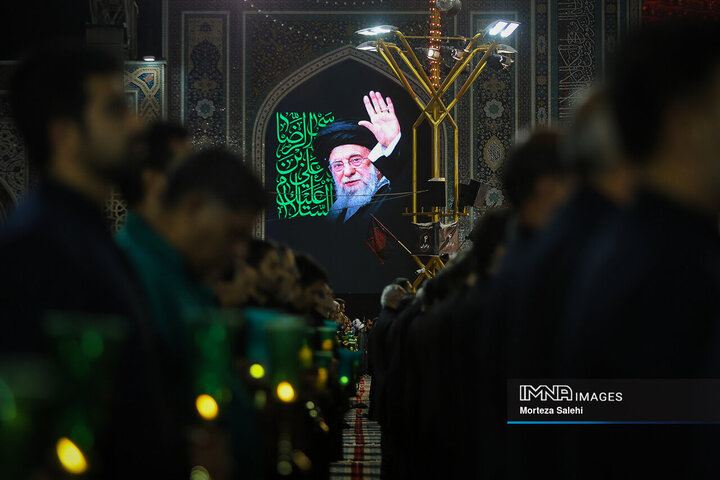 خطبه‌خوانی شهادت امام رضا(ع)