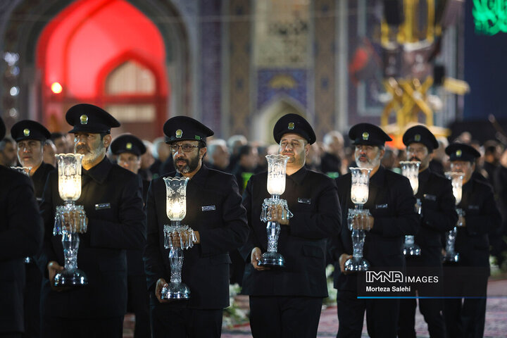 خطبه‌خوانی شهادت امام رضا(ع)