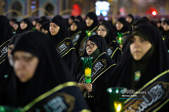 خطبه‌خوانی شهادت امام رضا(ع)