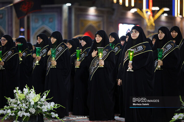خطبه‌خوانی شهادت امام رضا(ع)