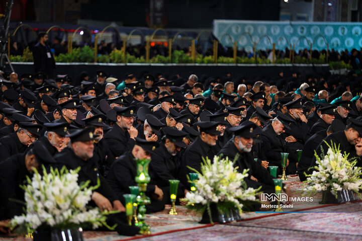 خطبه‌خوانی شهادت امام رضا(ع)
