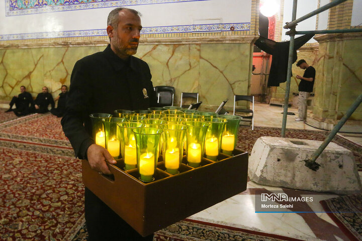 خطبه‌خوانی شهادت امام رضا(ع)