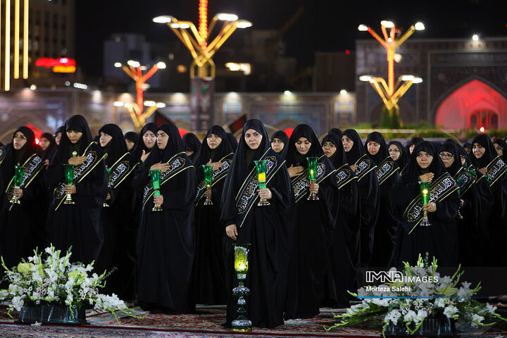 خطبه‌خوانی شهادت امام رضا(ع)