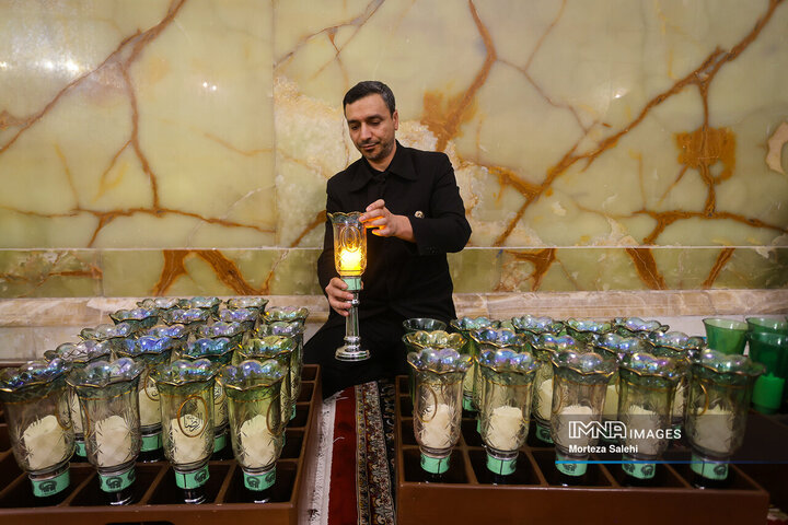 خطبه‌خوانی شهادت امام رضا(ع)