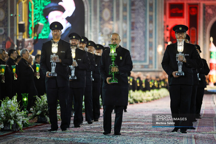 خطبه‌خوانی شهادت امام رضا(ع)