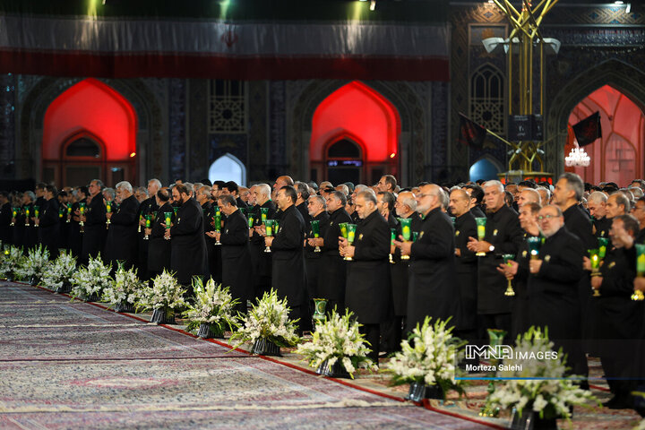 خطبه‌خوانی شهادت امام رضا(ع)