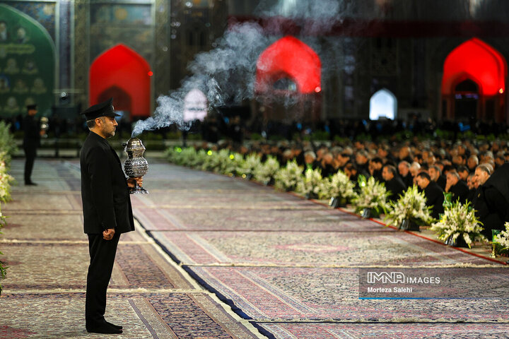 خطبه‌خوانی شهادت امام رضا(ع)