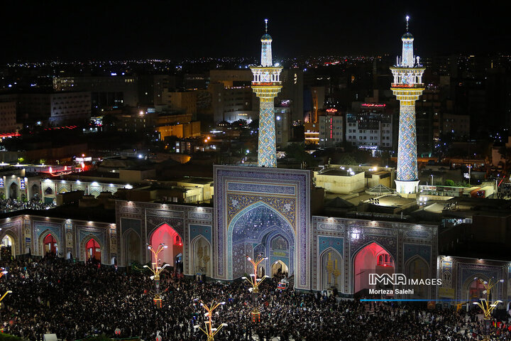 خطبه‌خوانی شهادت امام رضا(ع)