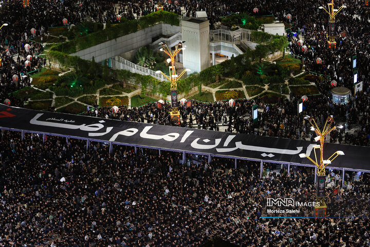 خطبه‌خوانی شهادت امام رضا(ع)