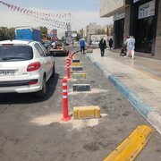 اقدامات ترافیکی منطقه ۱۲ اصفهان برای ساماندهی پارک موتورسیکلت‌ها