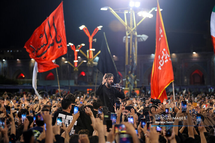 عزاداری شب شهادت امام رضا(ع)