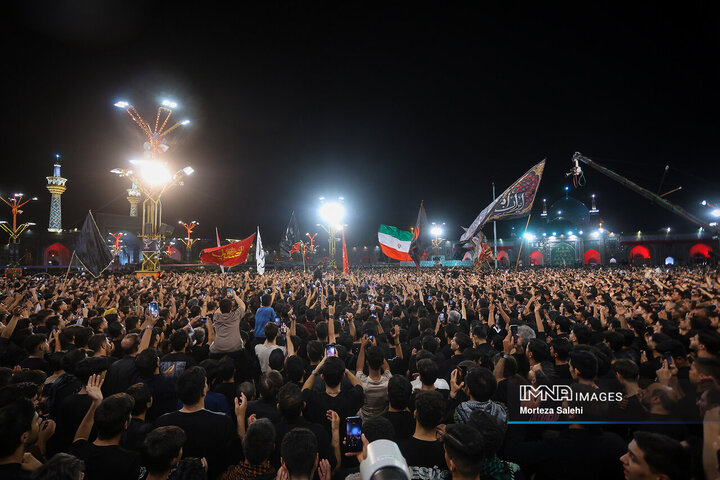 عزاداری شب شهادت امام رضا(ع)