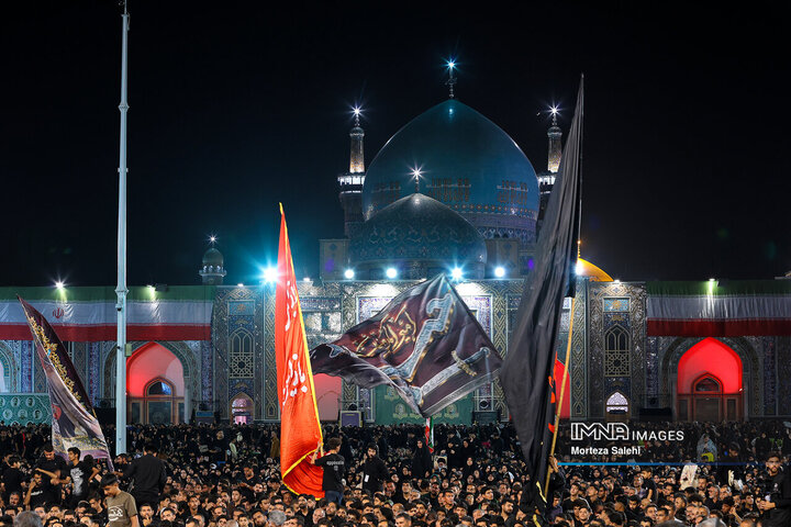 عزاداری شب شهادت امام رضا(ع)