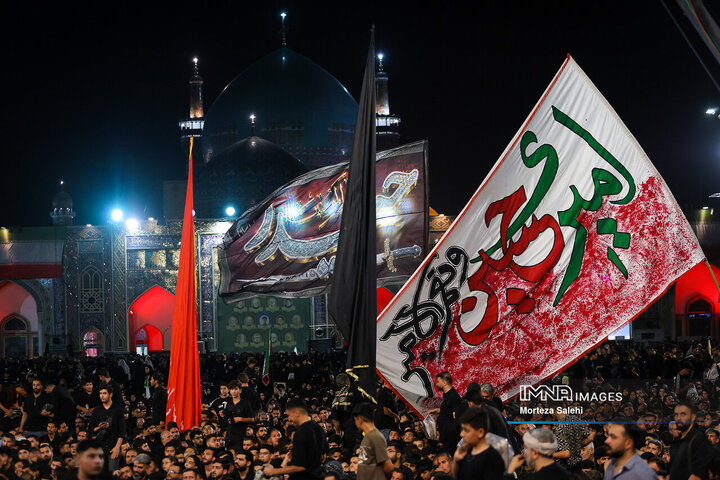 عزاداری شب شهادت امام رضا(ع)