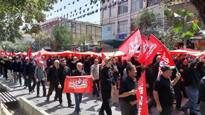 اراک در سوگ امام رئوف (ع)؛ نوای یا رضا در خیابان ها و کوچه ها طنین‌انداز شد