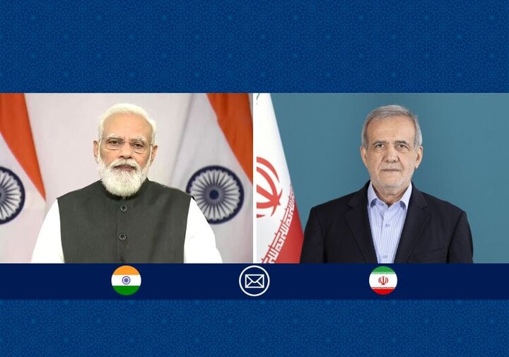 پزشکیان فرا رسیدن سالگرد استقلال جمهوری هند را تبریک گفت