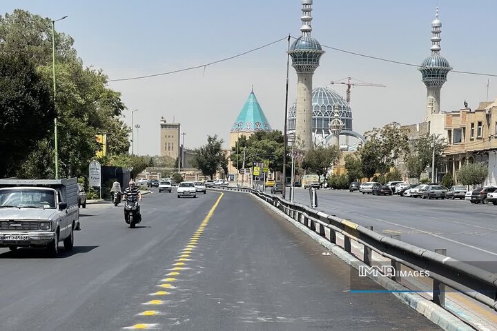 ایمن‌سازی مسیر بی‌آرتی خیابان آزادگان اصفهان