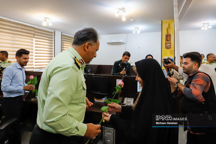 حضور فرمانده انتظامی استان اصفهان در خبرگزاری ایمنا