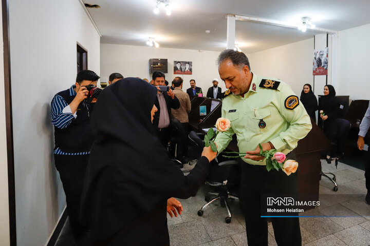 حضور فرمانده انتظامی استان اصفهان در خبرگزاری ایمنا