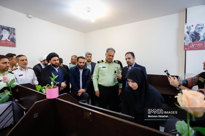 حضور فرمانده انتظامی استان اصفهان در خبرگزاری ایمنا