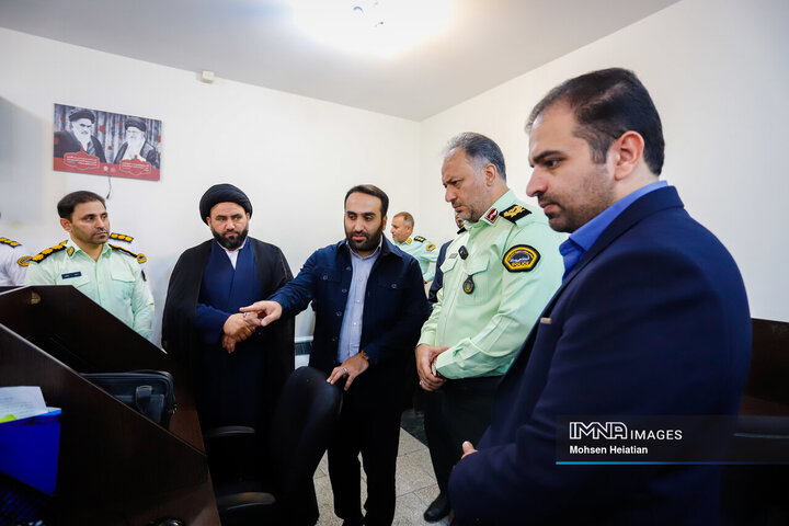 حضور فرمانده انتظامی استان اصفهان در خبرگزاری ایمنا