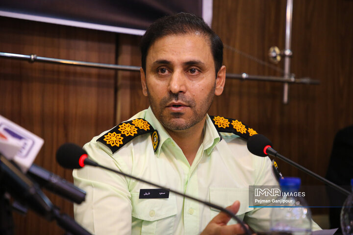 نشست خبری فرمانده انتظامی استان اصفهان