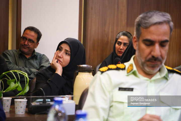 نشست خبری فرمانده انتظامی استان اصفهان