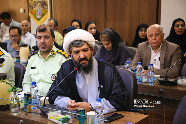 نشست خبری فرمانده انتظامی استان اصفهان