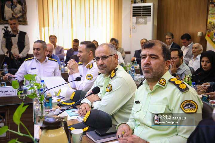 نشست خبری فرمانده انتظامی استان اصفهان
