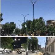 کابل‌های برق هوایی اراک جای خود را به شبکه‌ زیرزمینی می‌دهد
