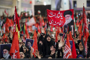 مراسم بزرگداشت چهلم رهبر شهید از سوی رهبر معظم انقلاب