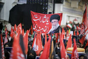 مراسم بزرگداشت چهلم آقای شهید ایران در منطقه ۸ اصفهان برگزار شد